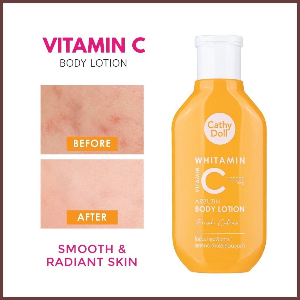 Cathy Doll Whitamin C Brightening Body Cleanser 520ml - Image 3