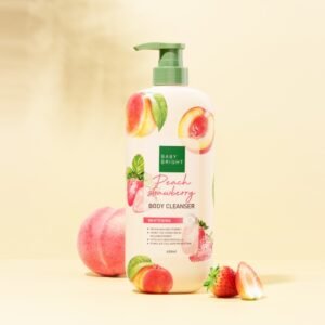 Baby Bright Body Cleanser Peach Strawberry 450ml